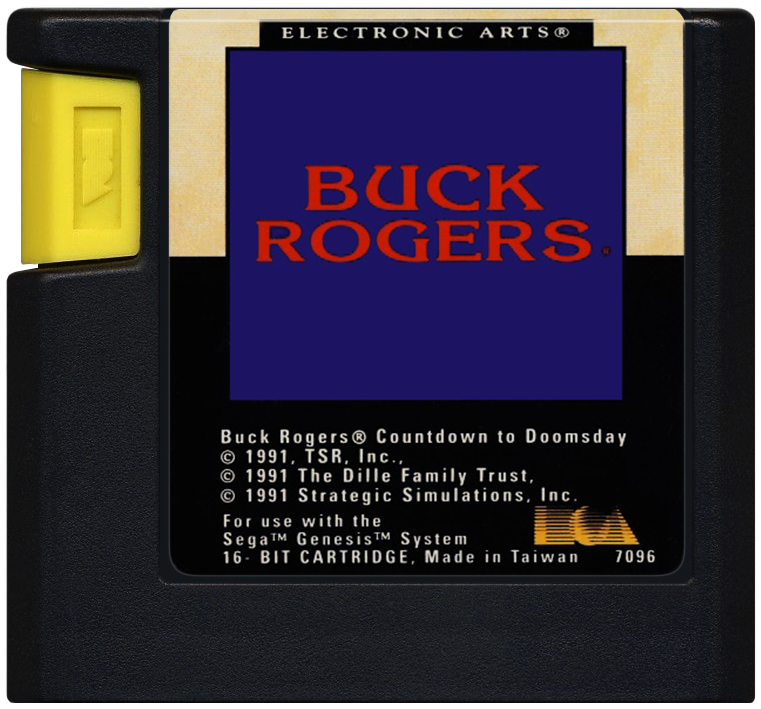 Buck Rogers - SEGA GENESIS