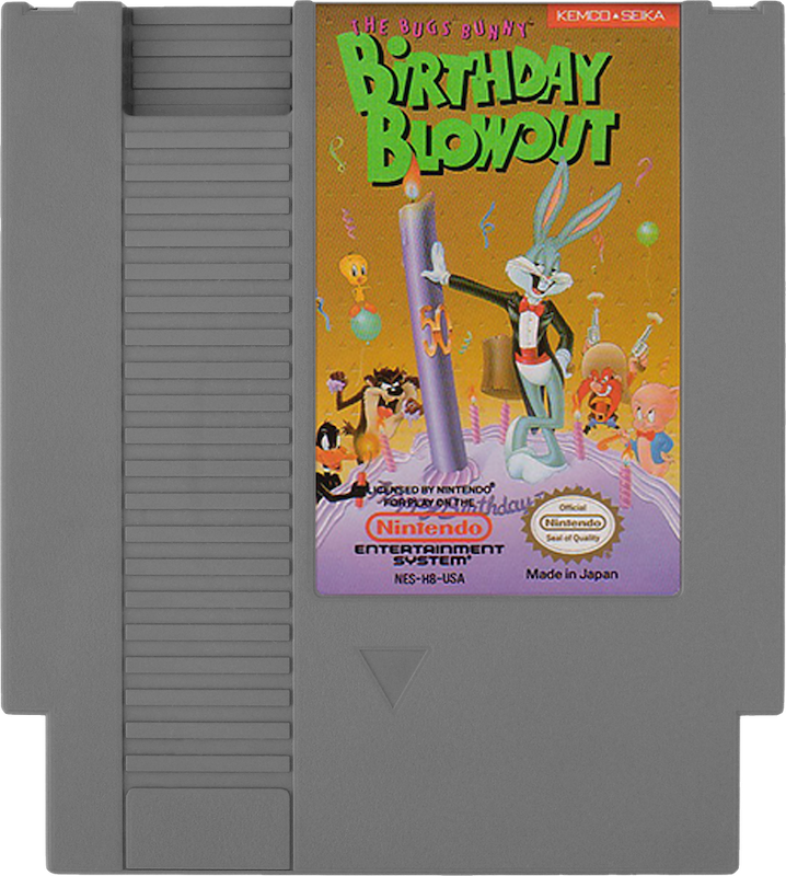 Bugs Bunny Birthday Blowout - NINTENDO 8 BIT
