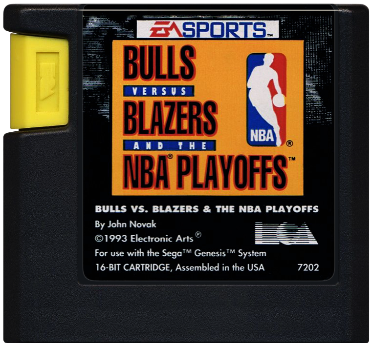 Bulls Vs Blazers - SEGA GENESIS