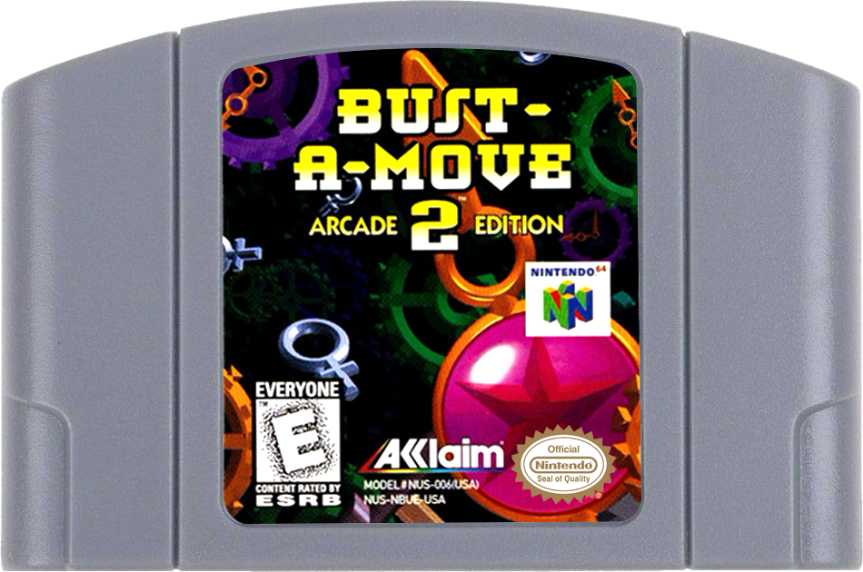 BUST-A-MOVE 2 - NINTENDO 64