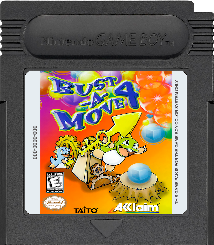 BUST A MOVE 4 - GAMEBOY COLOR – The Exchange Stores