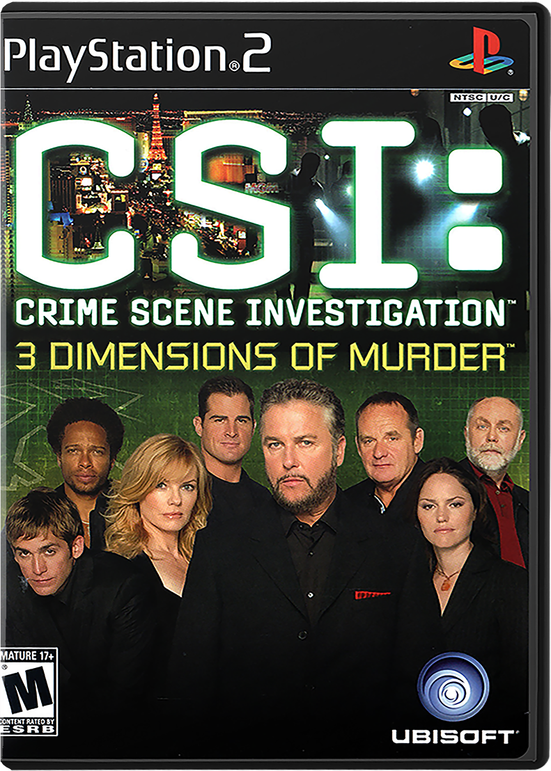 CSI 3 Dimensions of Murder - PLAYSTATION 2