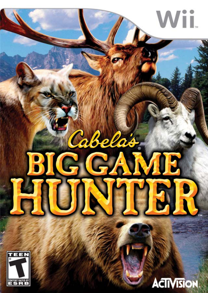 CABELAS BIG GAME HUNTER - WII