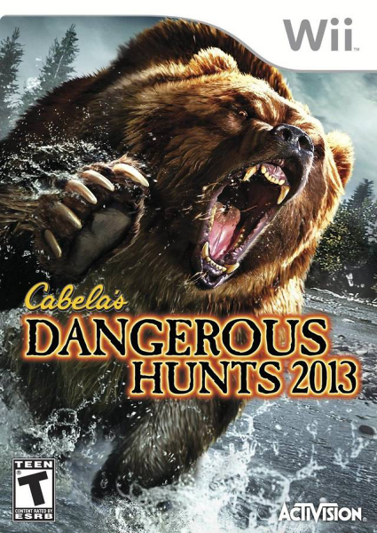 CABELAS DANGEROUS HUNTS 2013 - WII