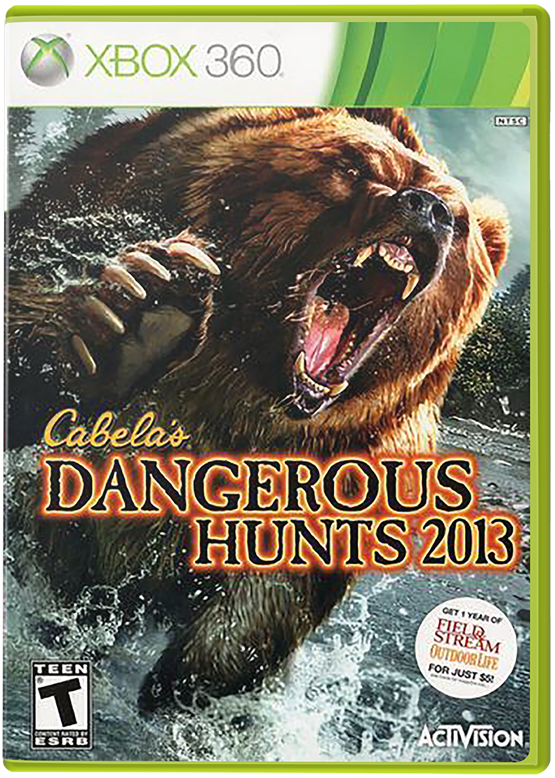 Cabelas Dangerous Hunts 2013 (Bundle) - XBOX 360