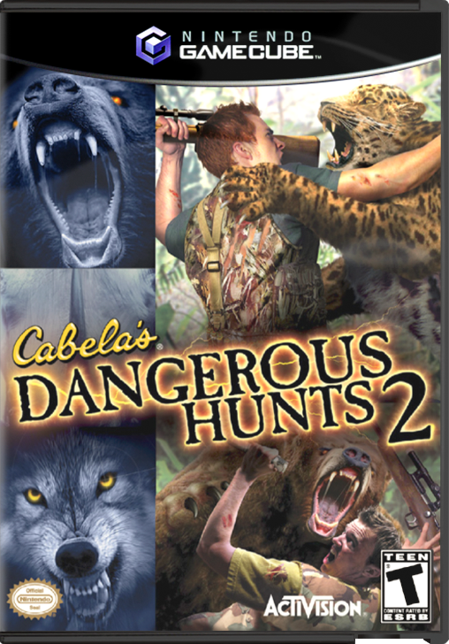 CABELAS DANGEROUS HUNTS 2 - GAMECUBE
