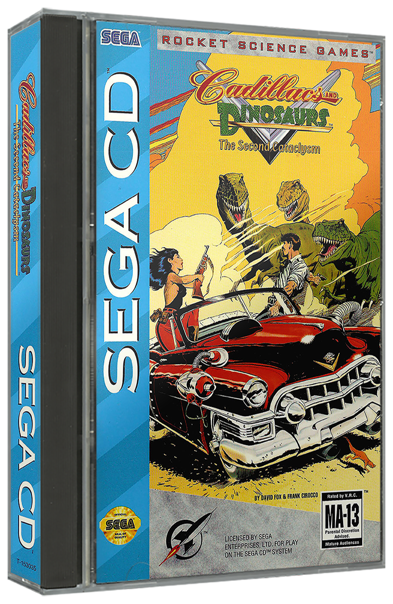 CADILLACS AND DINOSAURS:SECOND CATACLYSM - SEGA CD