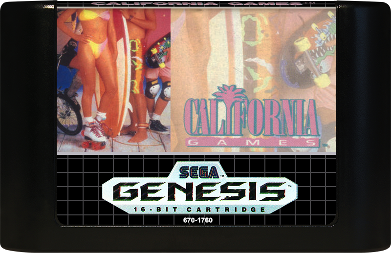 California Games - SEGA GENESIS