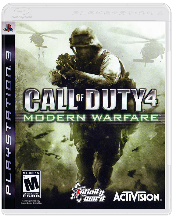 CALL OF DUTY 4 MODERN WARFARE GOTY - PS3
