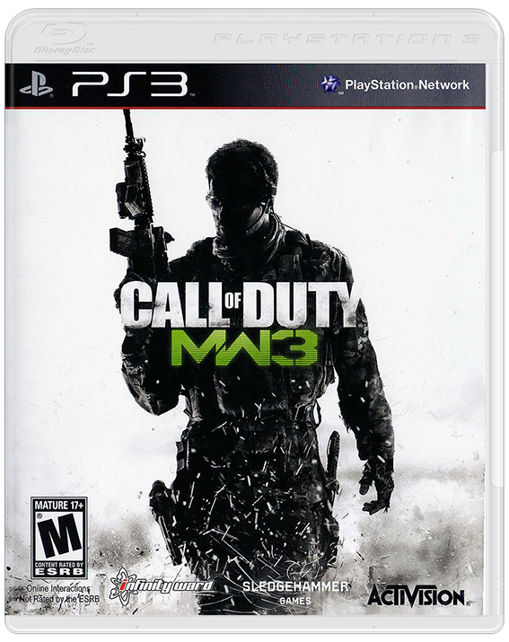 CALL OF DUTY MODERN WARFARE 3 HARDENED E - PS3