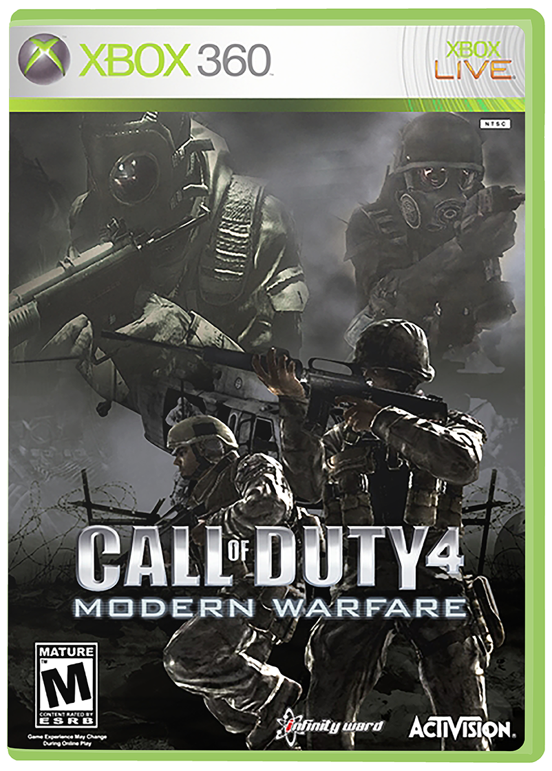 CALL OF DUTY 4 MODERN WARFARE - XBOX 360