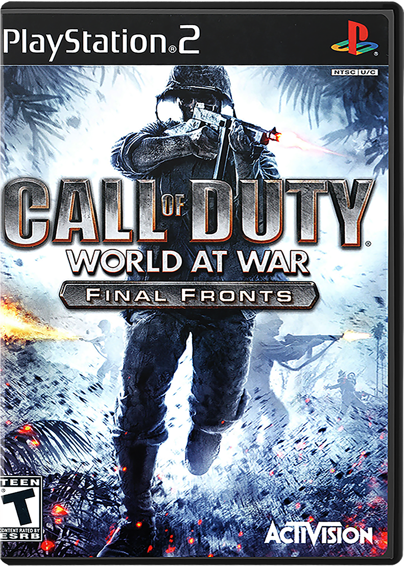 CALL OF DUTY WORLD AT WAR FINAL FRONTS - PLAYSTATION 2