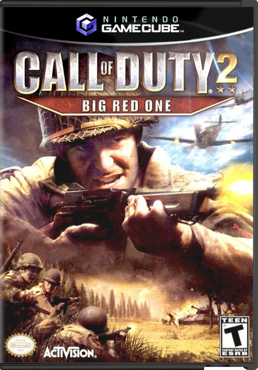 CALL OF DUTY 2 BIG RED ONE - GAMECUBE