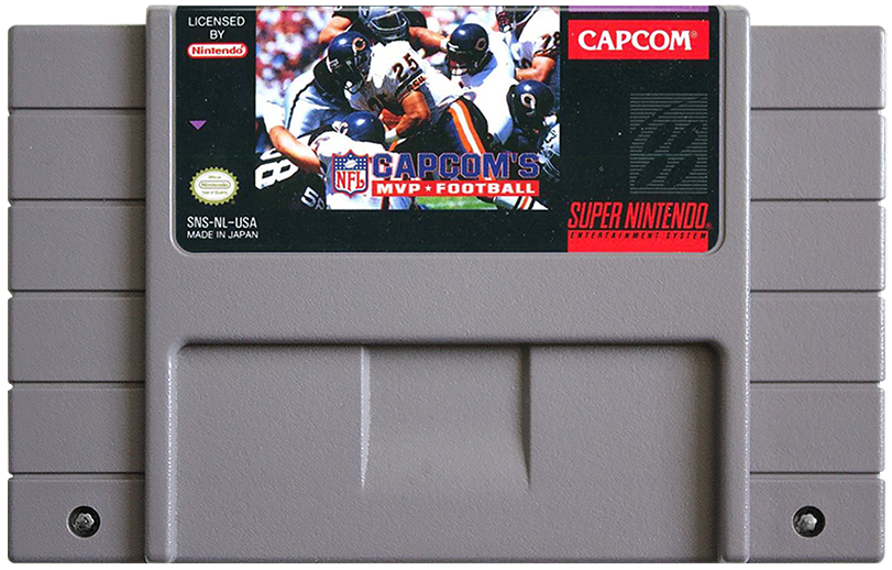 CAPCOM MVP FOOTBALL SUPER NINTENDO online