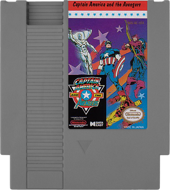 Captain America and The Avengers - NINTENDO 8 BIT