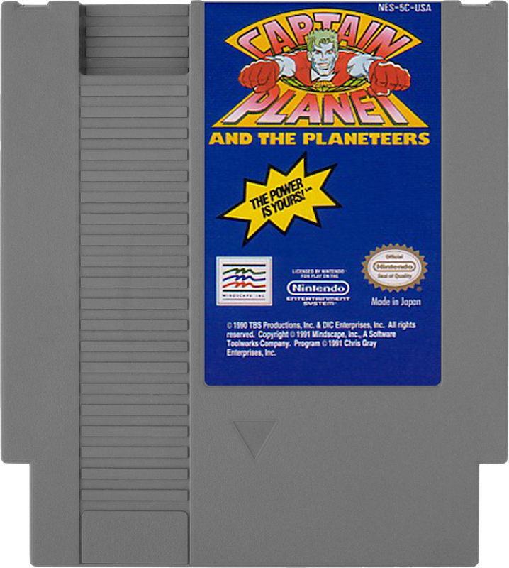 Captain Planet and the Planeteers - NINTENDO 8 BIT