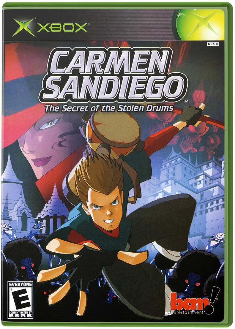 Carmen Sandiego Secret of the Stolen Dru - XBOX