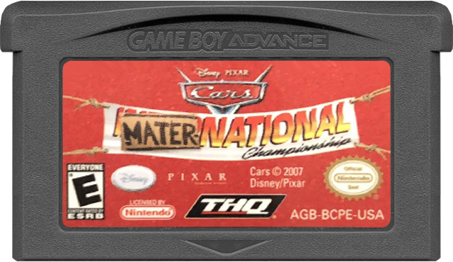 Cars Mater National Championship - GAMEBOY ADVANCE
