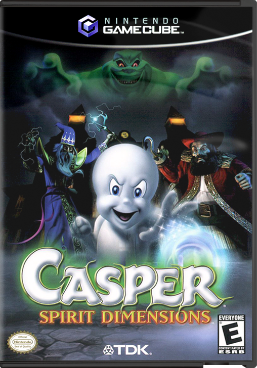 CASPER-SPIRIT DIMENSIONS - GAMECUBE