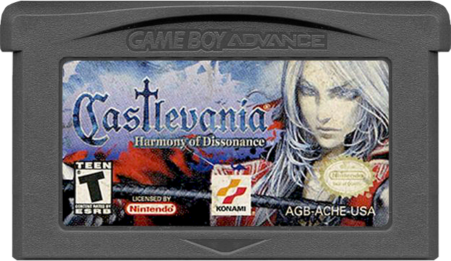 GBA shops Castlevania harmony of dissonance