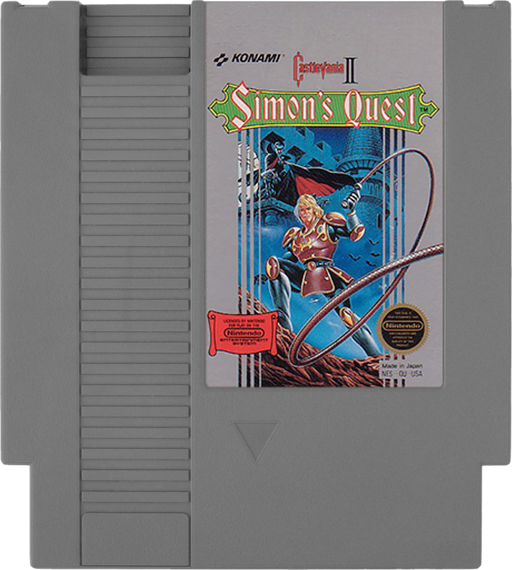 Castlevania II Simons Quest - NINTENDO 8 BIT