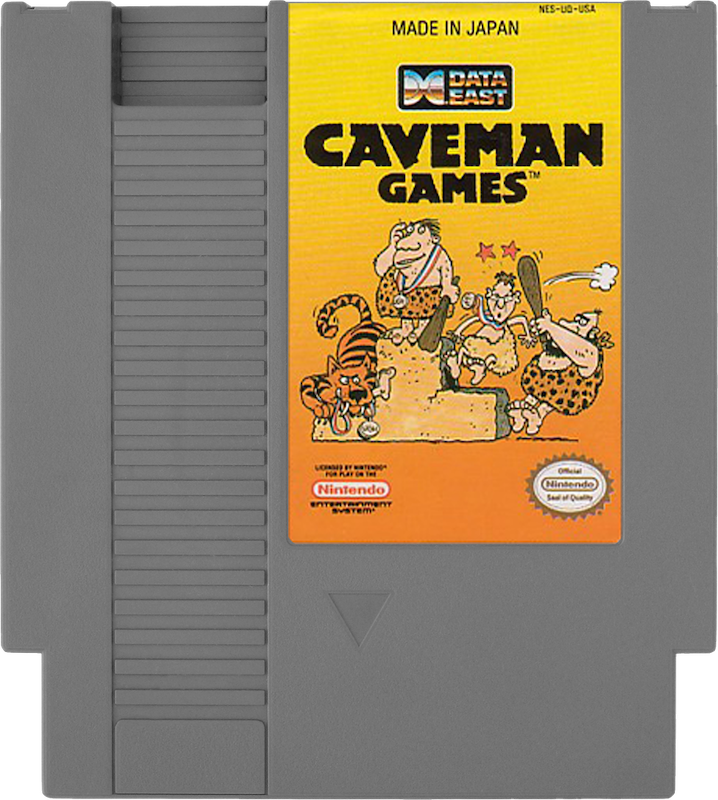 Caveman Games - NINTENDO 8 BIT