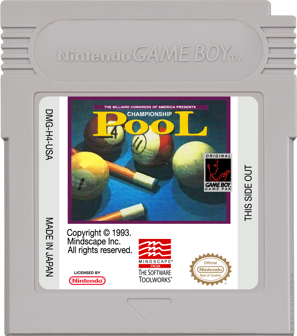 Championship Pool - GAMEBOY