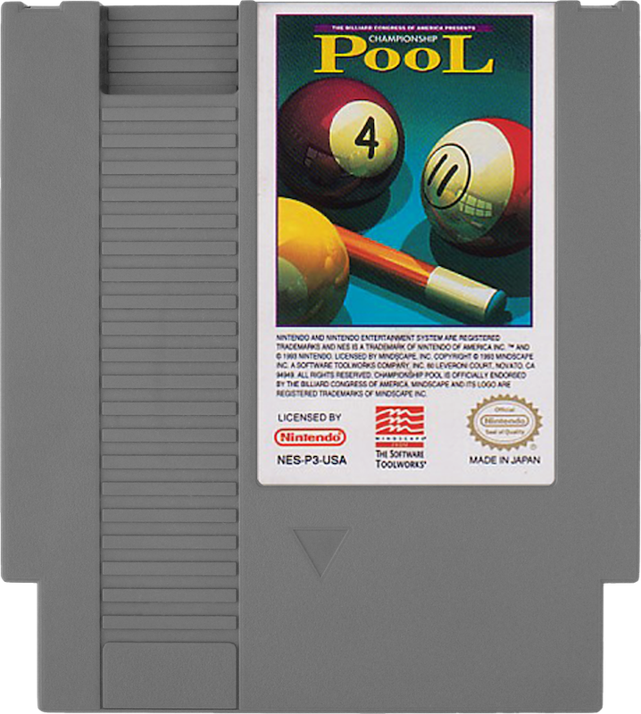 Championship Pool - NINTENDO 8 BIT