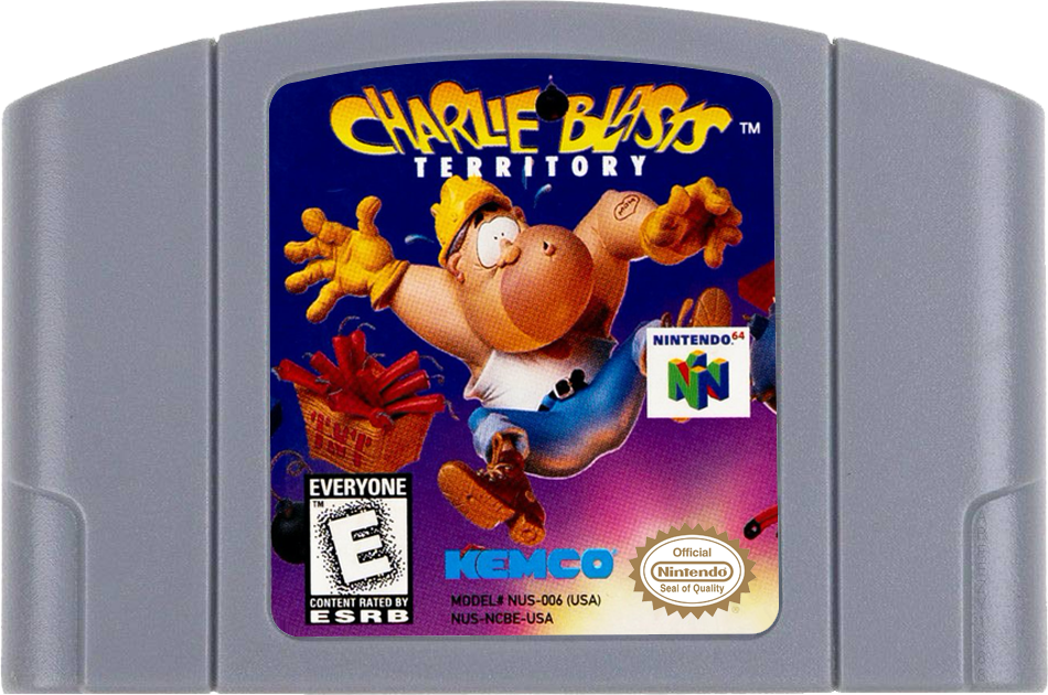 CHARLIE BLASTS TERRITORY - NINTENDO 64