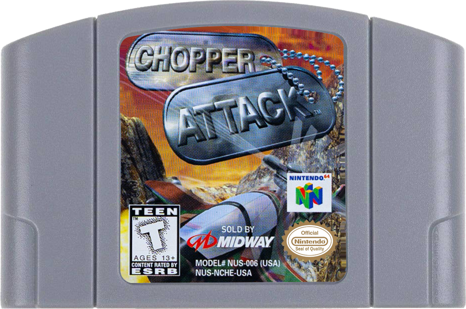 CHOPPER ATTACK - NINTENDO 64