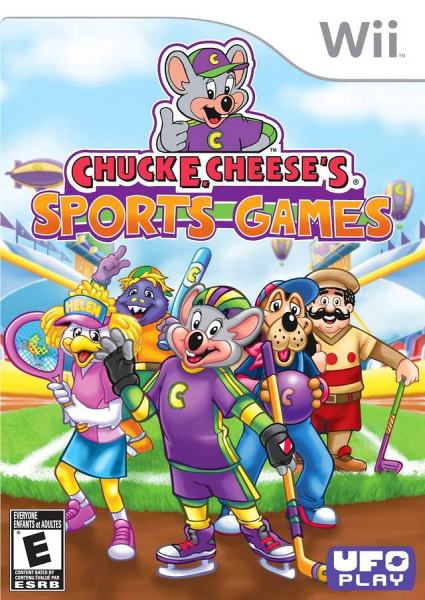 Chuck E Cheese Sports Games - Wii