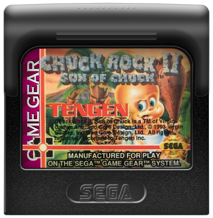 Chuck Rock II Son Of Chuck - GAME GEAR