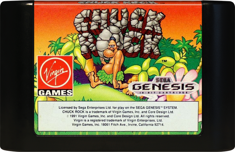 Chuck Rock - SEGA GENESIS