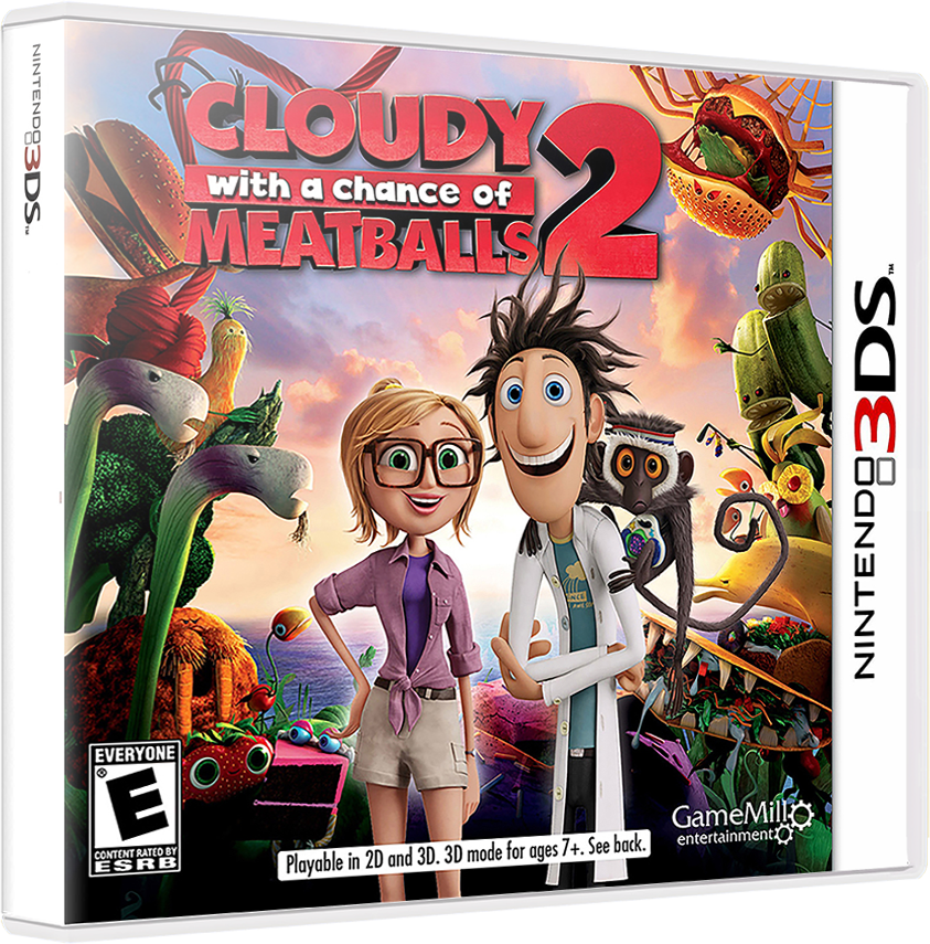 CLOUDY WITH A CHANCE OF MEATBALLS 2 - NINTENDO 3DS