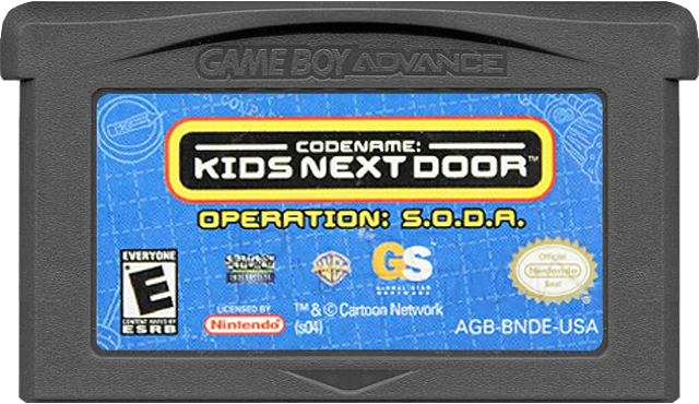 CODENAME KIDS NEXT DOOR VOL. 1 - GAMEBOY ADVANCE VIDEO