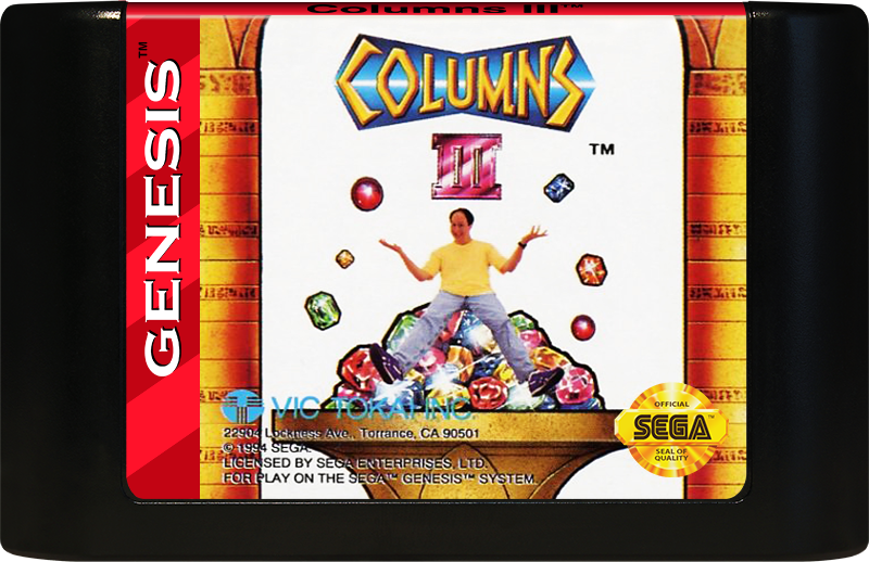 Columns III - SEGA GENESIS
