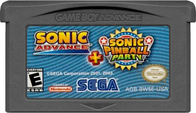 Sonic Advance/Pinball Party Bundle - GAMEBOY ADVANCE