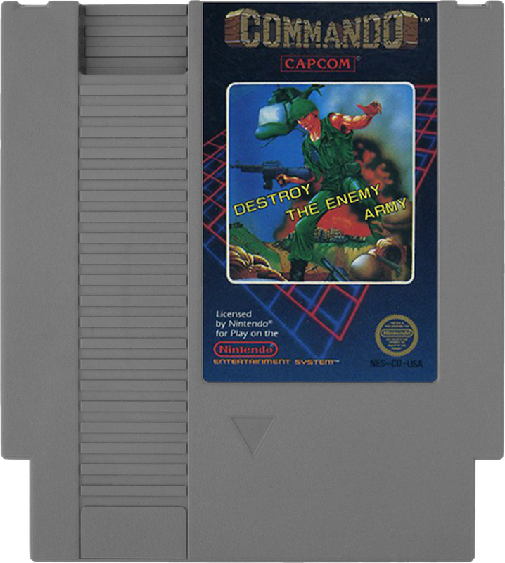 COMMANDO - NINTENDO 8 BIT