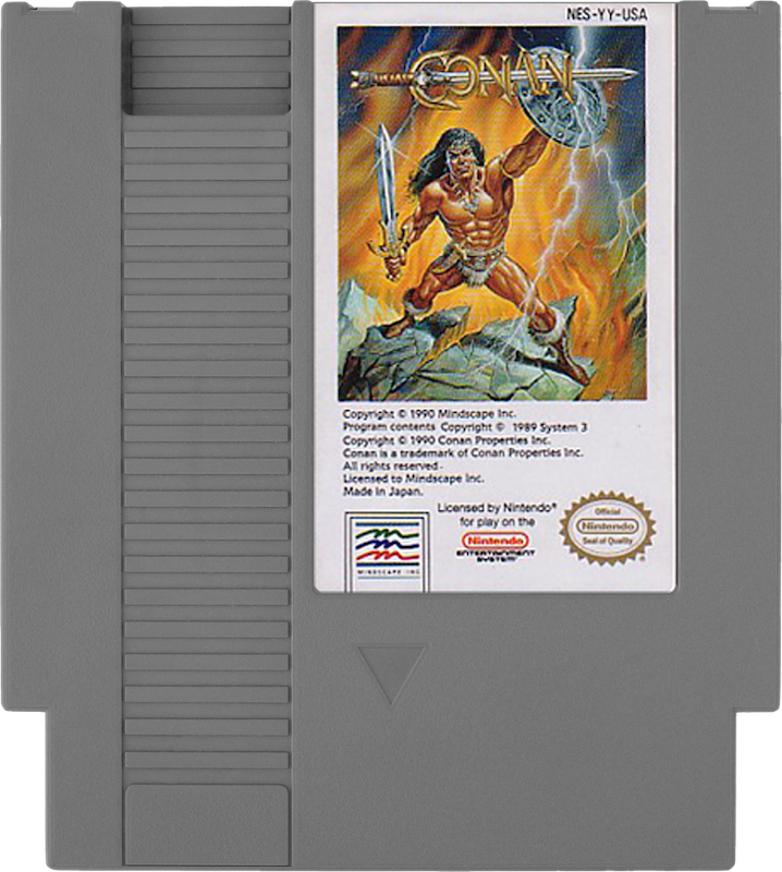 Conan-The Mysteries of Time - NINTENDO 8 BIT