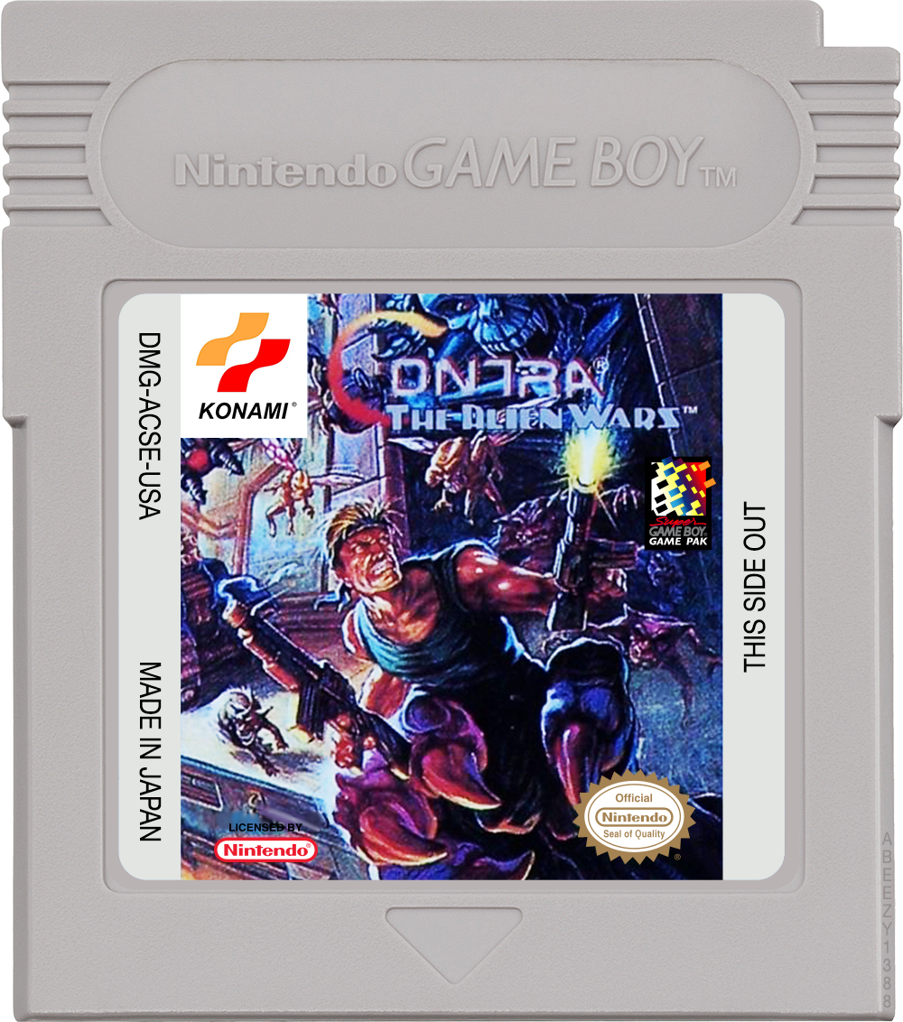 Contra The Alien Wars - GAMEBOY