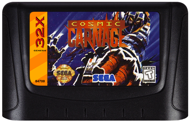 Cosmic Carnage - SEGA 32X – The Exchange Stores Cosmic Carnage - SEGA 32X – The Exchange Stores