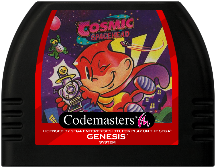 Cosmic Spacehead - SEGA GENESIS
