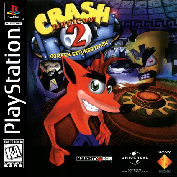 Crash Bandicoot 2 Cortex Strikes - PLAYSTATION