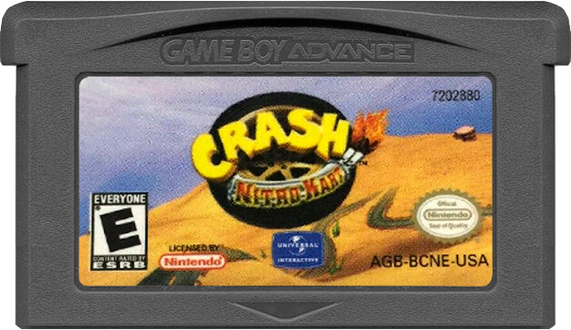 Crash Nitro Kart - GAMEBOY ADVANCE