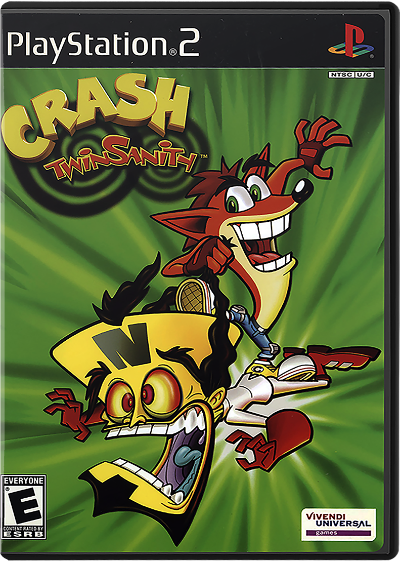 Crash Twin Sanity - PLAYSTATION 2