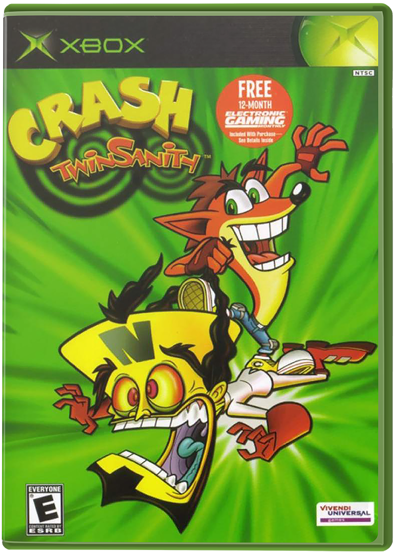 Crash Bandicoot Twin Sanity - XBOX
