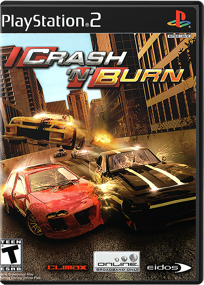 Crash n Burn - PLAYSTATION 2