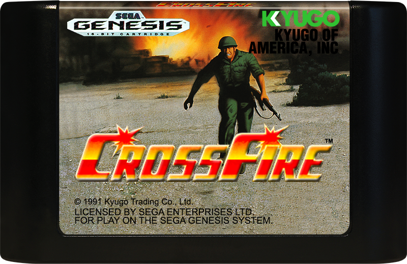 Cross Fire - SEGA GENESIS
