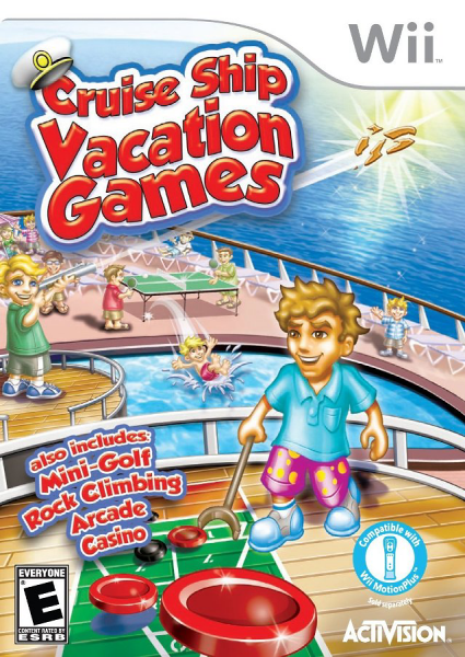 Cruise Ship Vacation Games - Wii