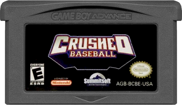 Crushed Baseball - GAMEBOY ADVANCE